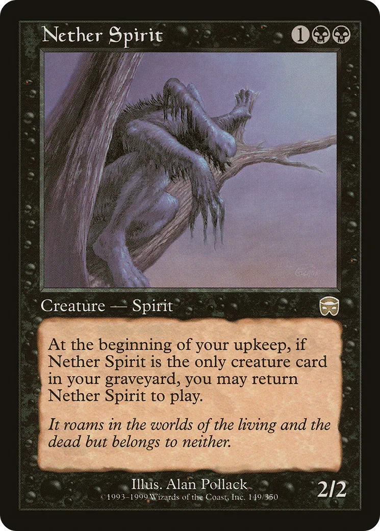 Esprit infernal — Mercadian Masques — Magic: The Gathering