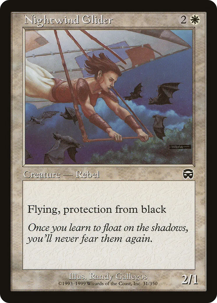 Planeur du vent nocturne — Mercadian Masques — Magic: The Gathering