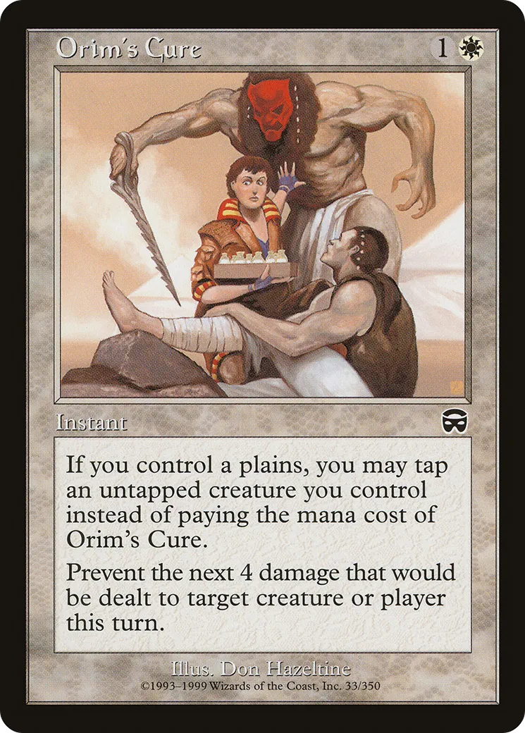 Guérison selon Orime — Mercadian Masques — Magic: The Gathering