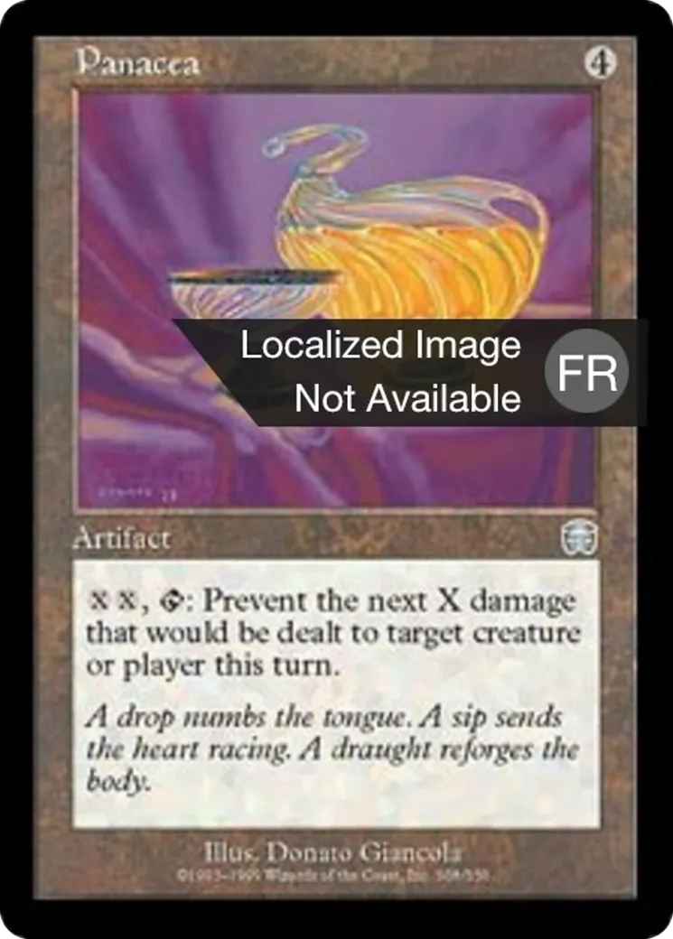 Panacée — Mercadian Masques — Magic: The Gathering