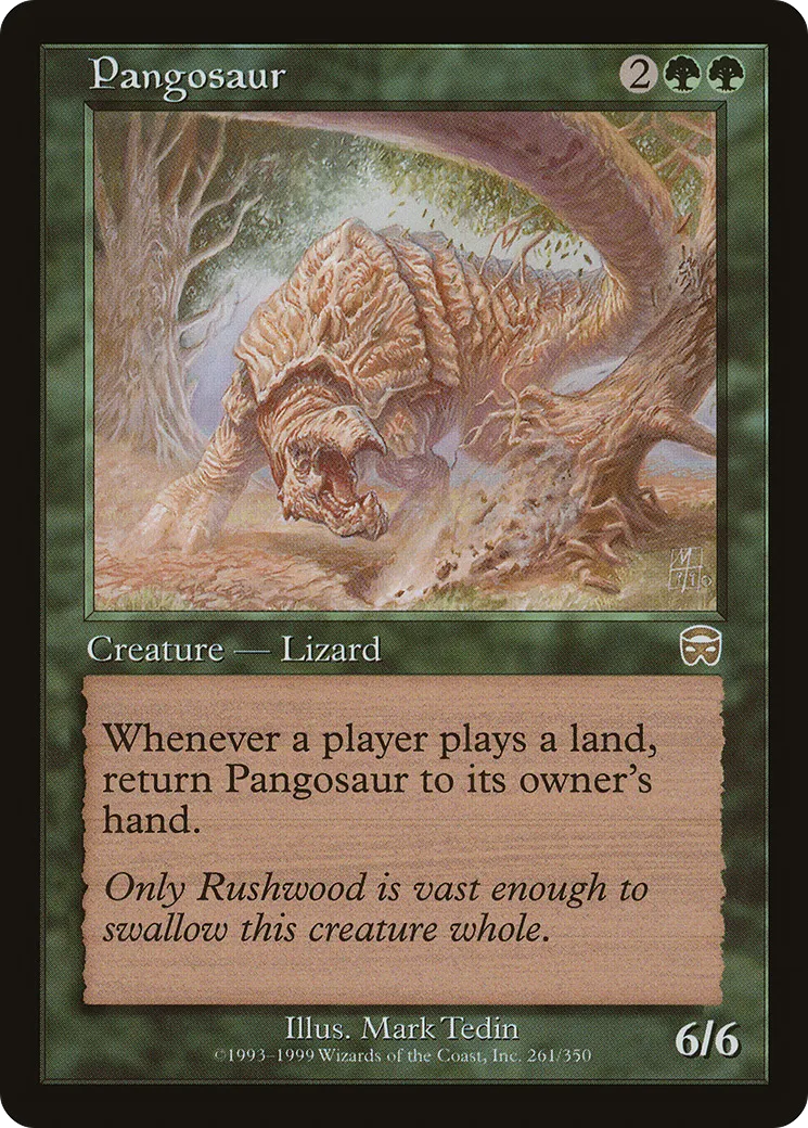 Pangosaur — Mercadian Masques — Magic: The Gathering