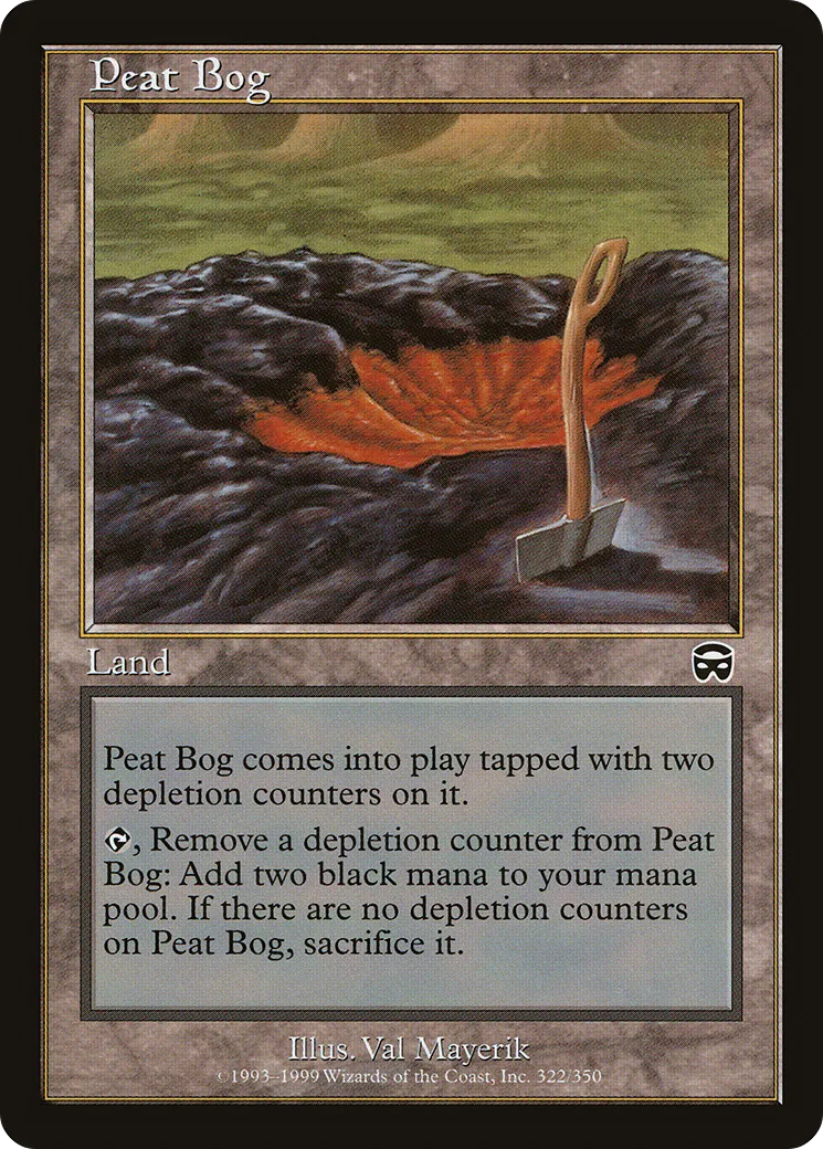 Peat Bog — Mercadian Masques — Magic: The Gathering