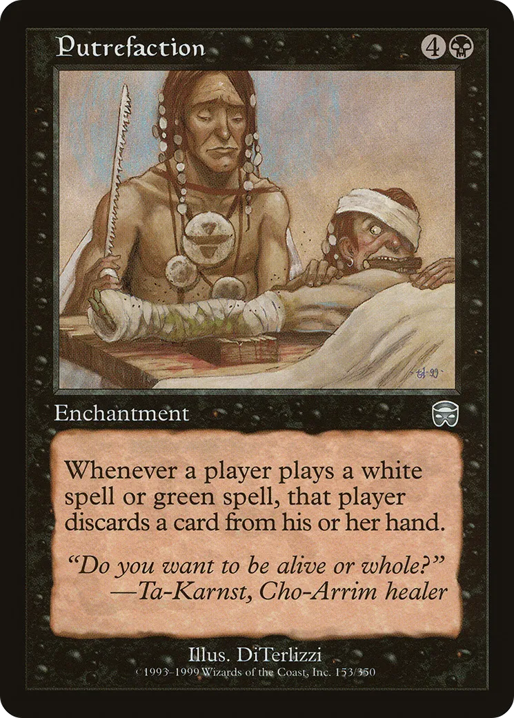 Putréfaction — Mercadian Masques — Magic: The Gathering
