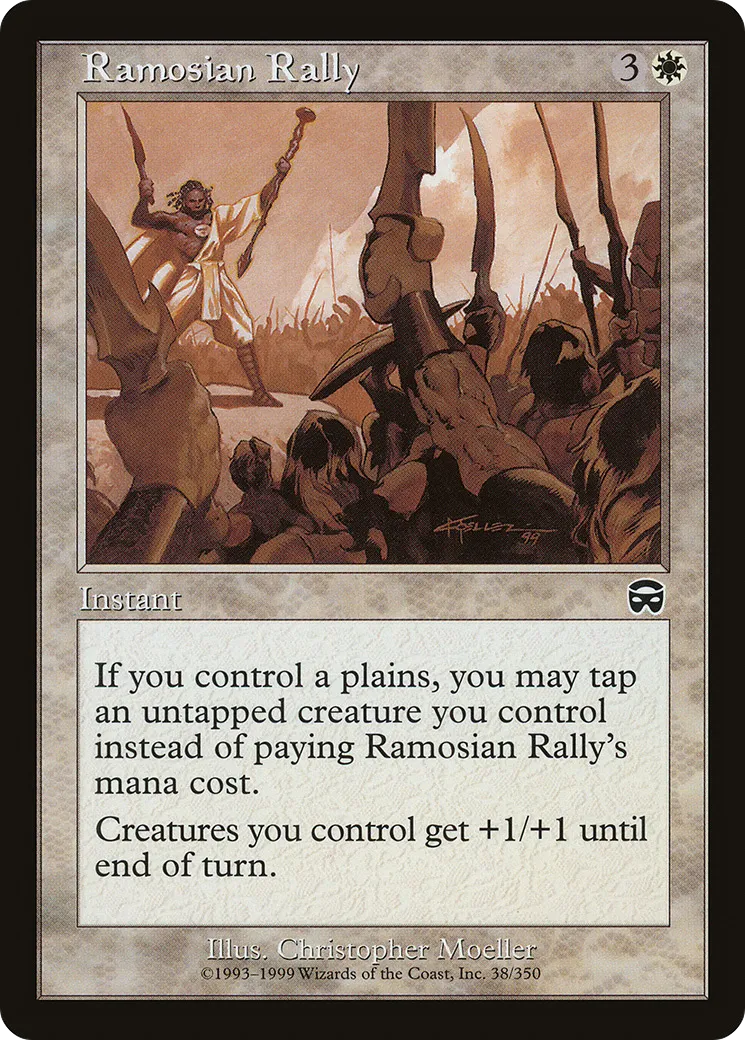 Rassemblement ramosien — Mercadian Masques — Magic: The Gathering
