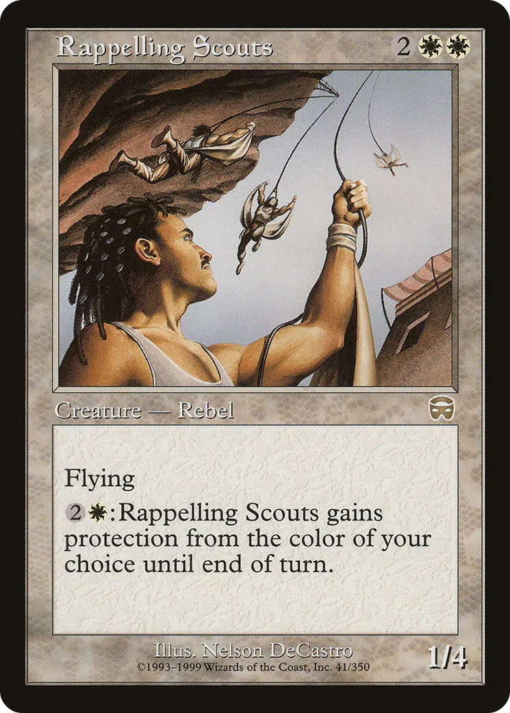 Rappelling Scouts — Mercadian Masques — Magic: The Gathering