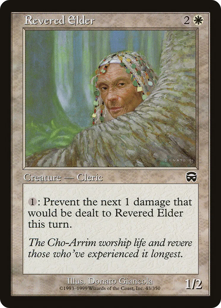 Ancêtre révéré — Mercadian Masques — Magic: The Gathering