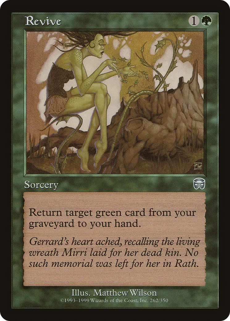 Revive — Mercadian Masques — Magic: The Gathering