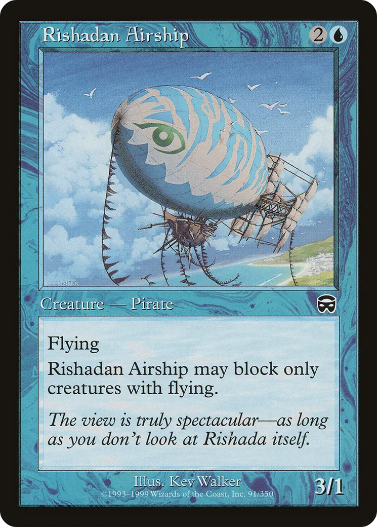 Rishadan Airship — Mercadian Masques — Magic: The Gathering