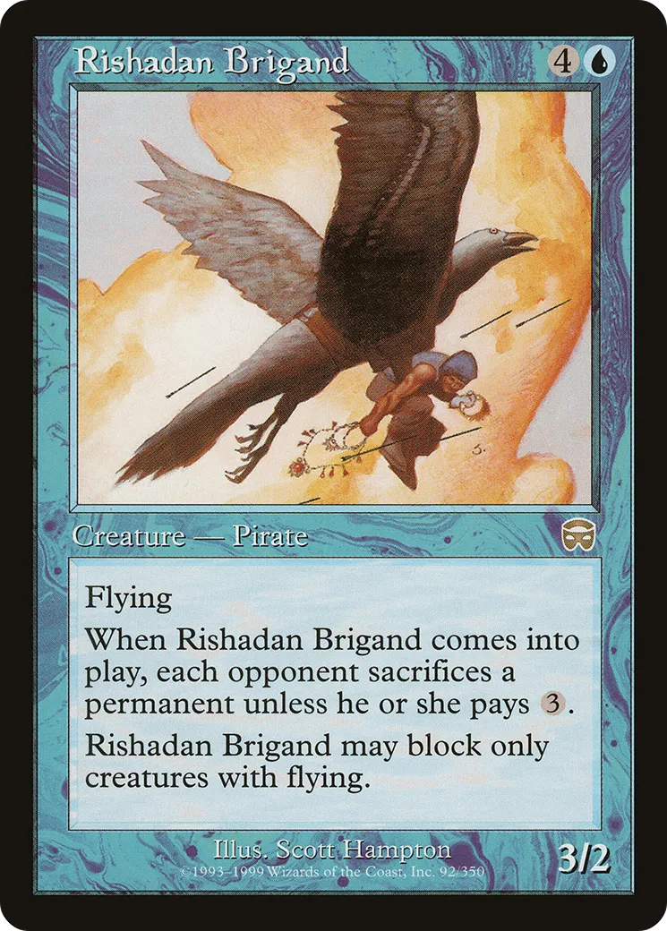Brigand rishadan — Mercadian Masques — Magic: The Gathering