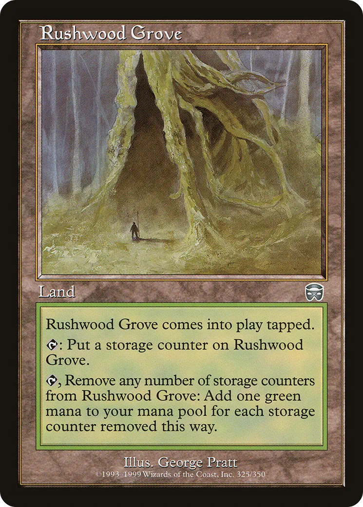 Rushwood Grove from Mercadian Masques - Magic: The Gathering