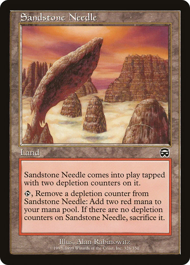 Sandstone Needle — Mercadian Masques — Magic: The Gathering