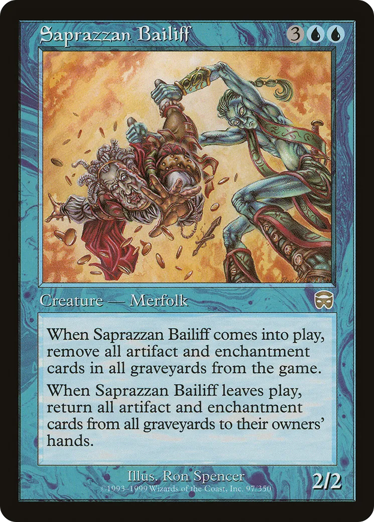 Saprazzan Bailiff — Mercadian Masques — Magic: The Gathering