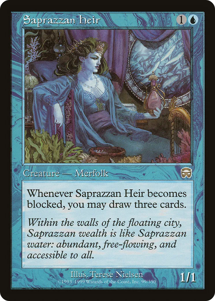 Saprazzan Heir — Mercadian Masques — Magic: The Gathering