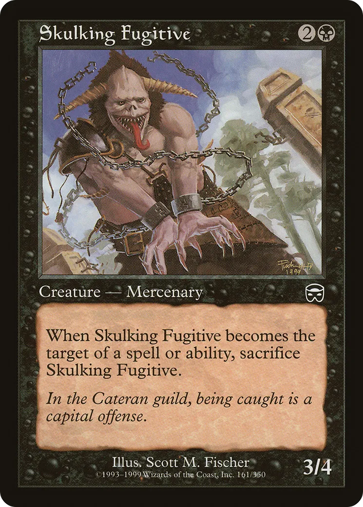 Skulking Fugitive — Mercadian Masques — Magic: The Gathering