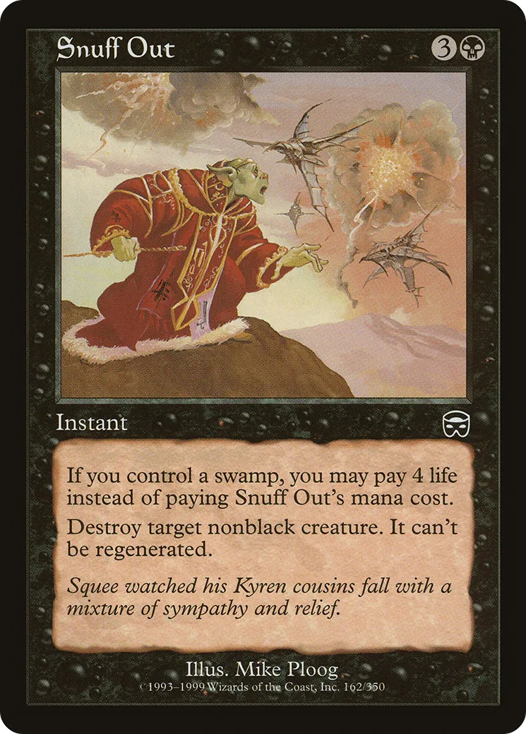 Snuff Out — Mercadian Masques — Magic: The Gathering
