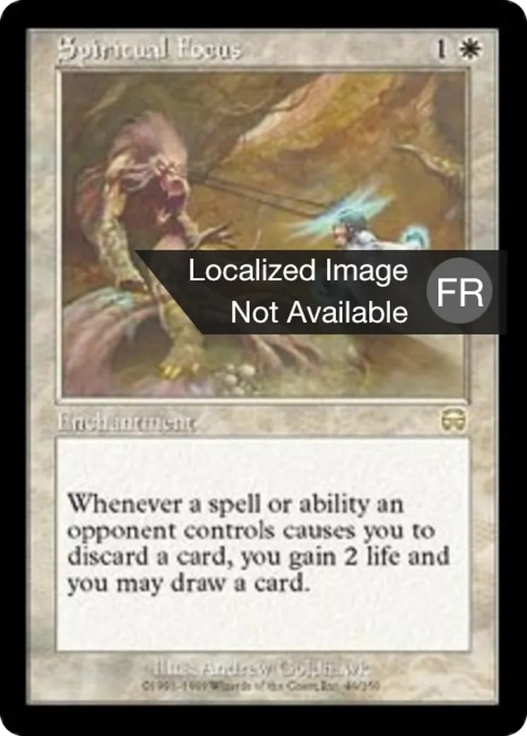 Focus spirituel — Mercadian Masques — Magic: The Gathering