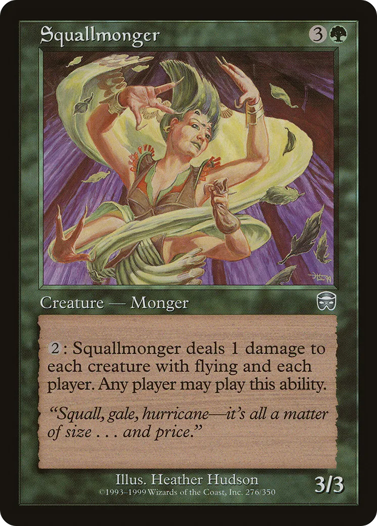 Négociante en vents — Mercadian Masques — Magic: The Gathering