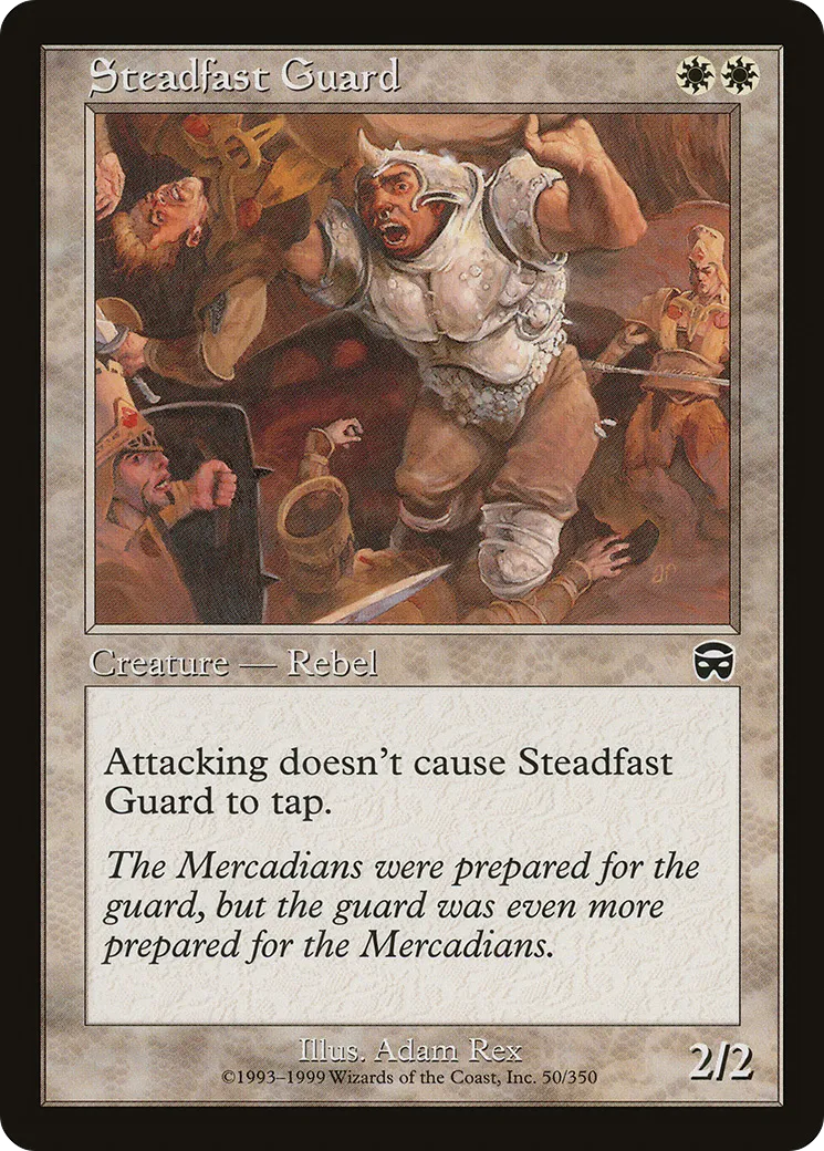 Garde inébranlable — Mercadian Masques — Magic: The Gathering
