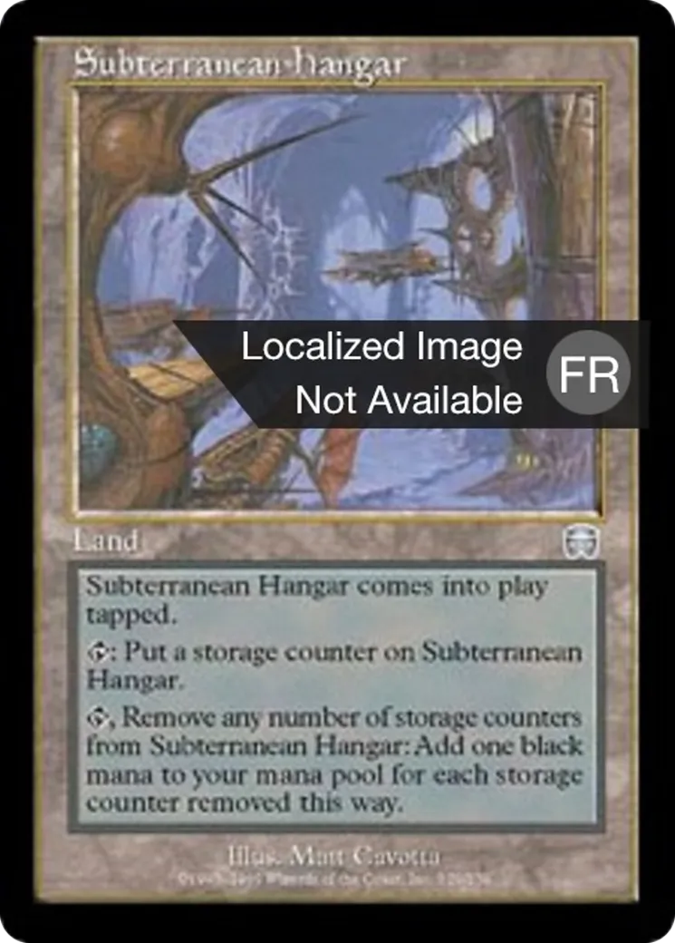 Hangar souterrain — Mercadian Masques — Magic: The Gathering