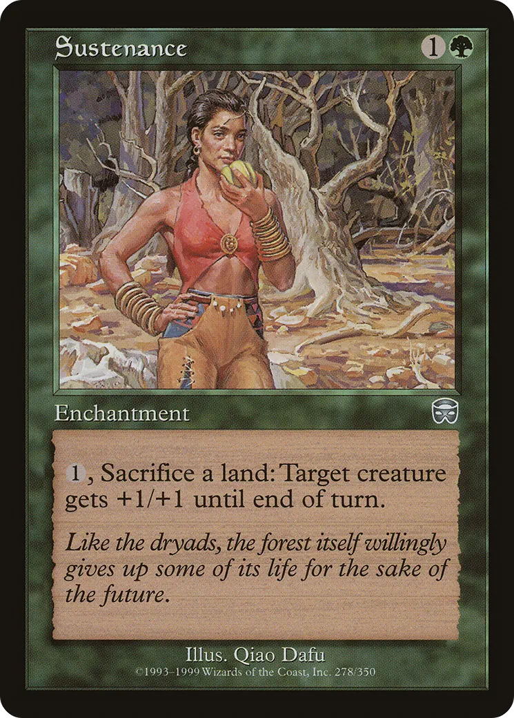 Sustenance — Mercadian Masques — Magic: The Gathering