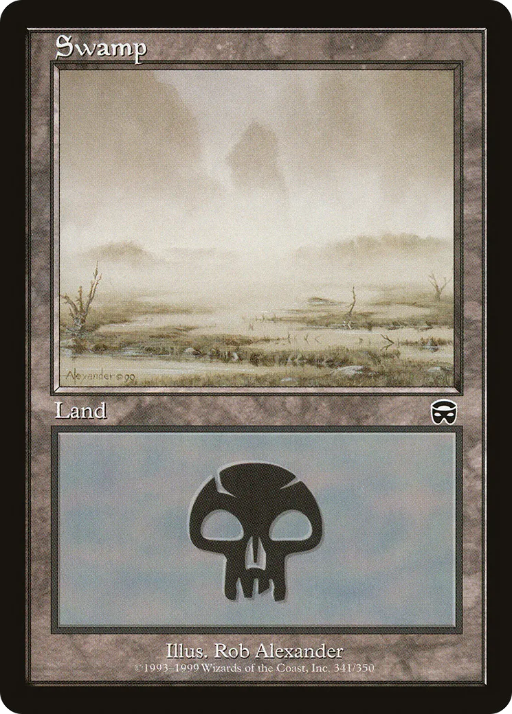 Swamp — Mercadian Masques — Magic: The Gathering