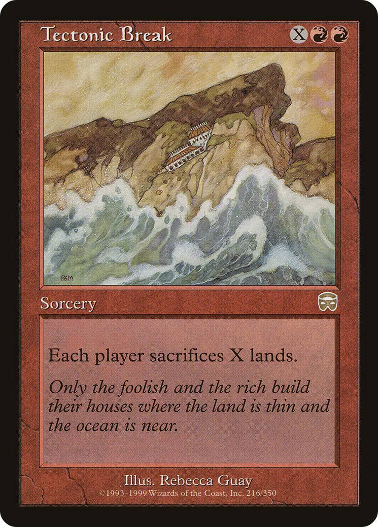 Tectonic Break — Mercadian Masques — Magic: The Gathering