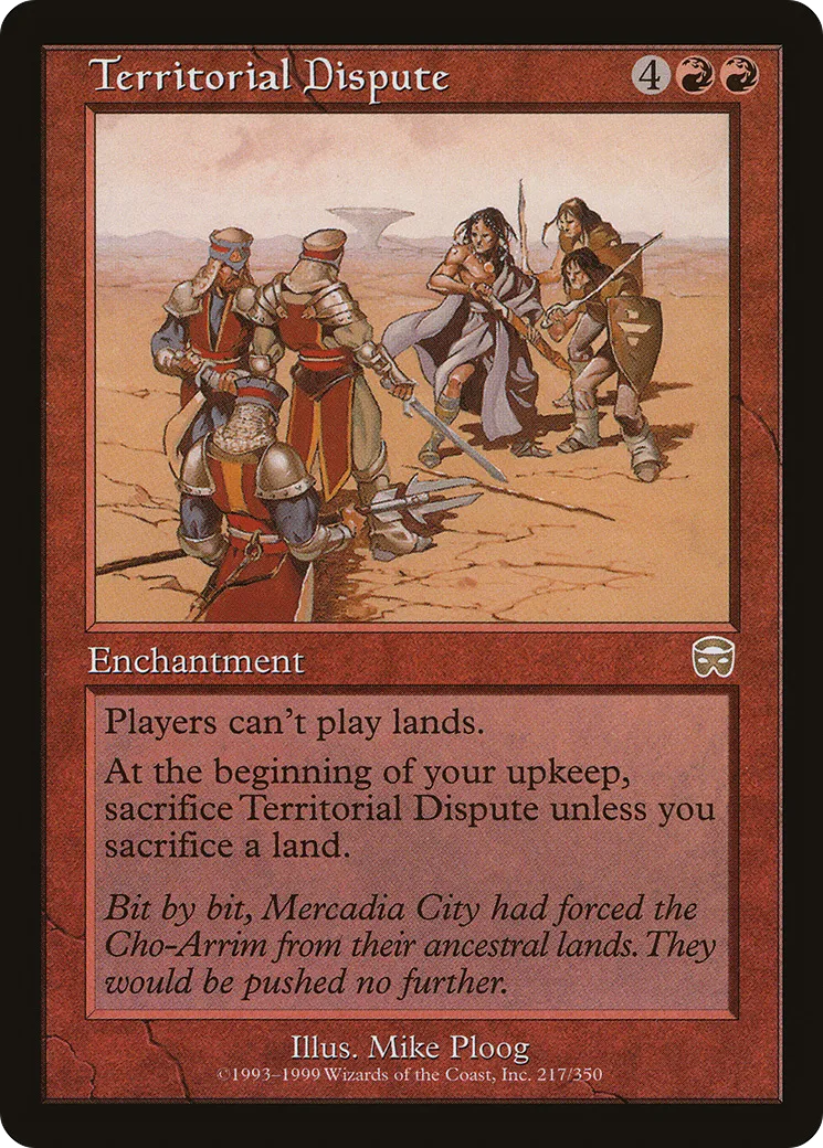 Dispute territoriale — Mercadian Masques — Magic: The Gathering