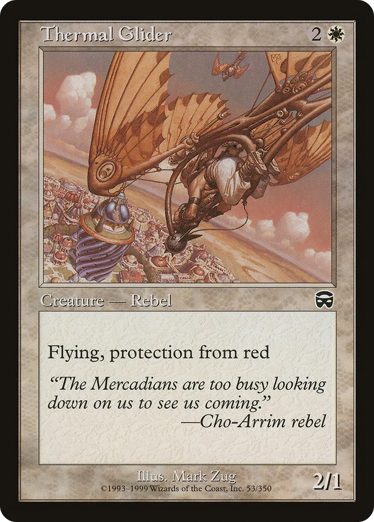 Thermal Glider — Mercadian Masques — Magic: The Gathering