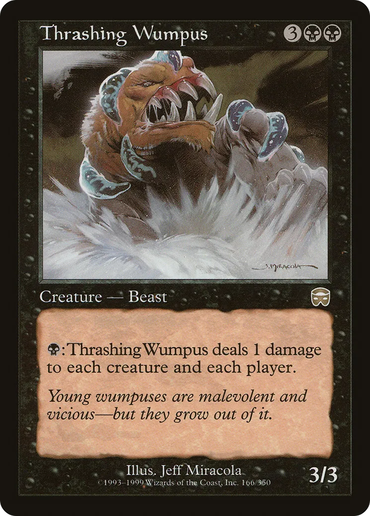 Thrashing Wumpus — Mercadian Masques — Magic: The Gathering