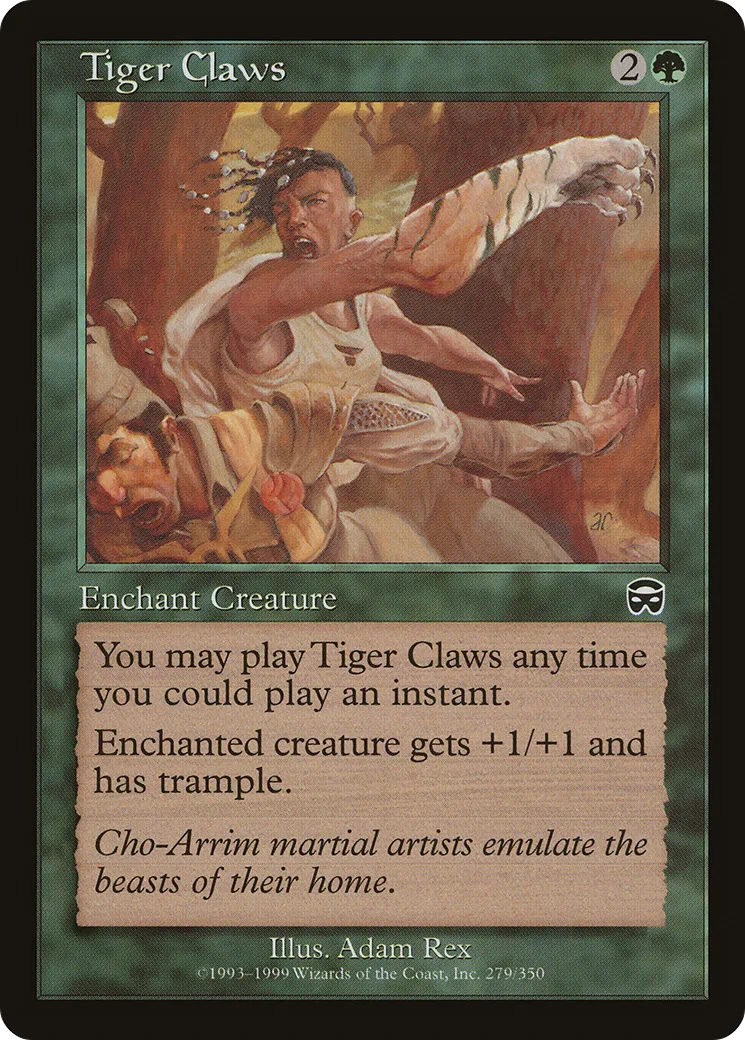 Griffes du tigre — Mercadian Masques — Magic: The Gathering