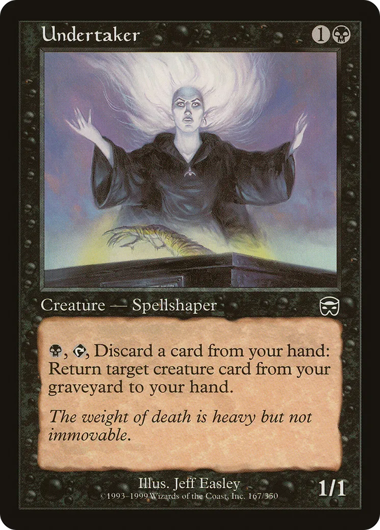 Undertaker — Mercadian Masques — Magic: The Gathering