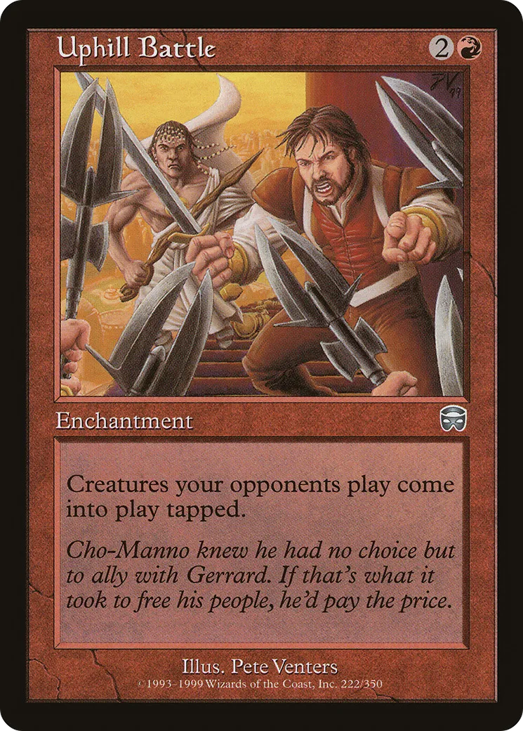 Uphill Battle — Mercadian Masques — Magic: The Gathering
