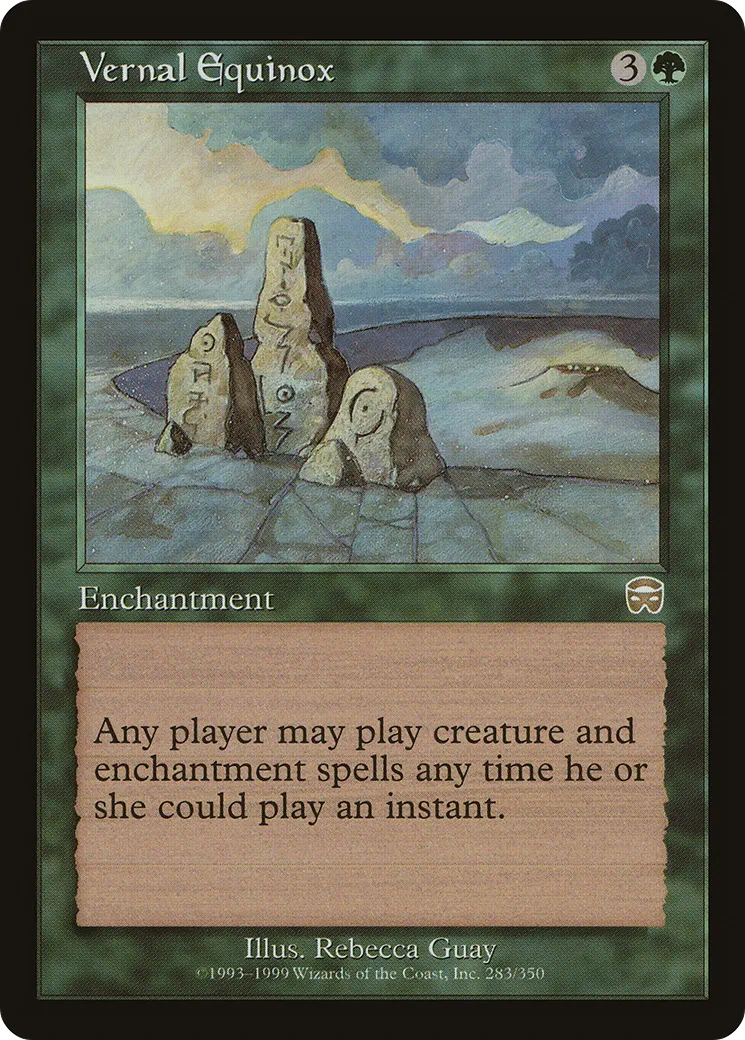 Vernal Equinox — Mercadian Masques — Magic: The Gathering