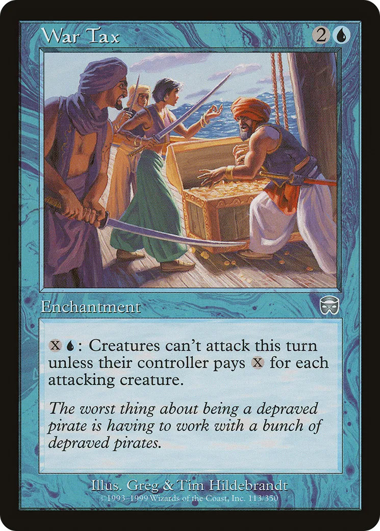War Tax — Mercadian Masques — Magic: The Gathering