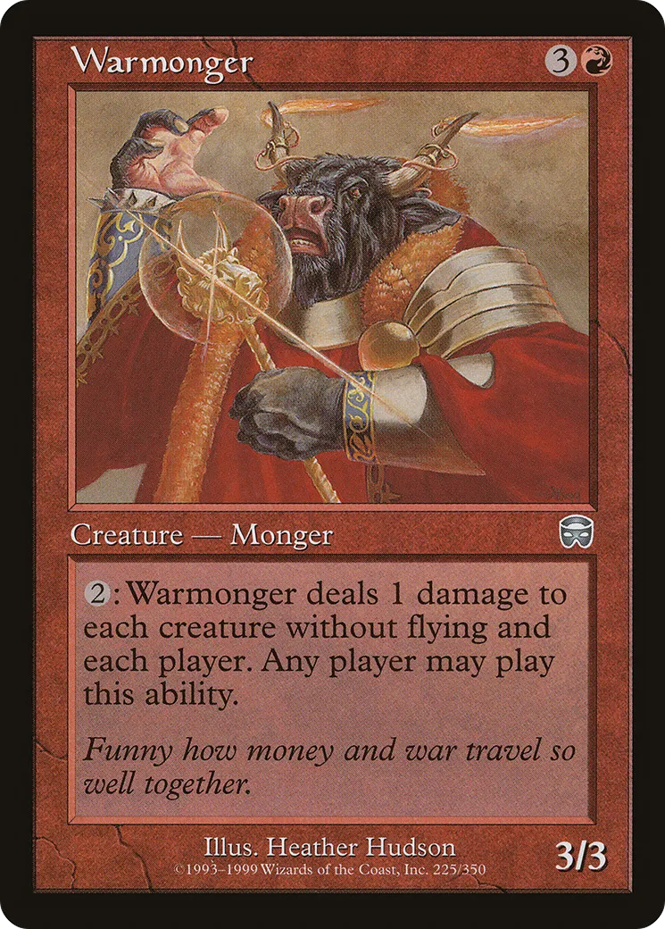 Négociant de guerre — Mercadian Masques — Magic: The Gathering