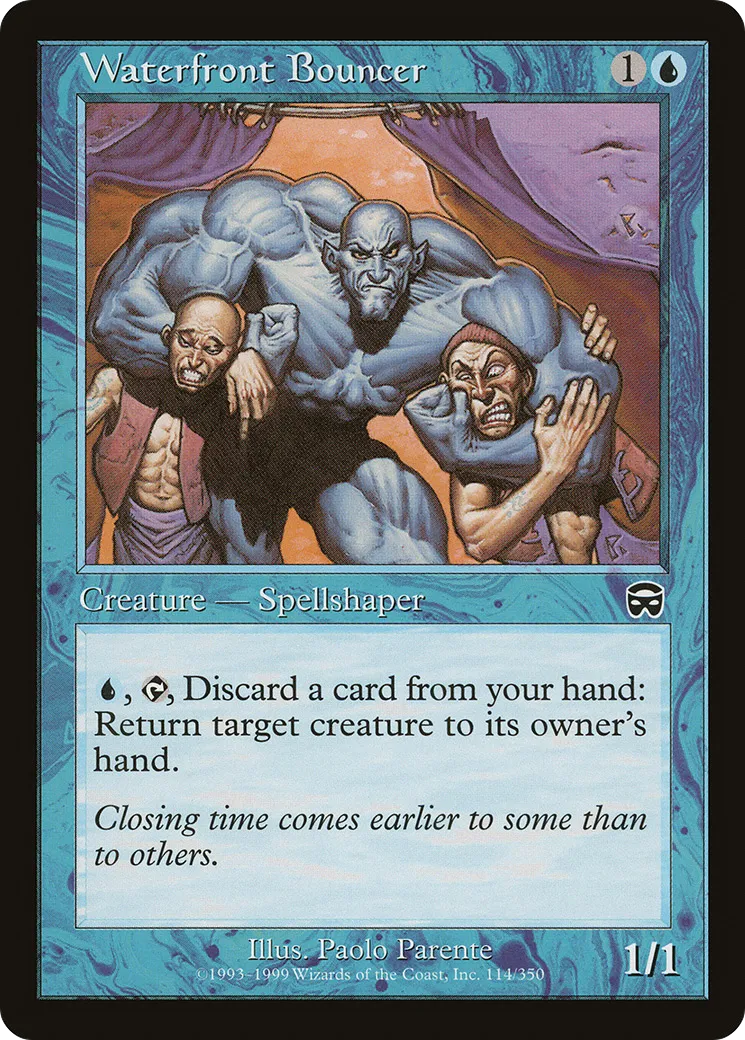 Waterfront Bouncer — Mercadian Masques — Magic: The Gathering