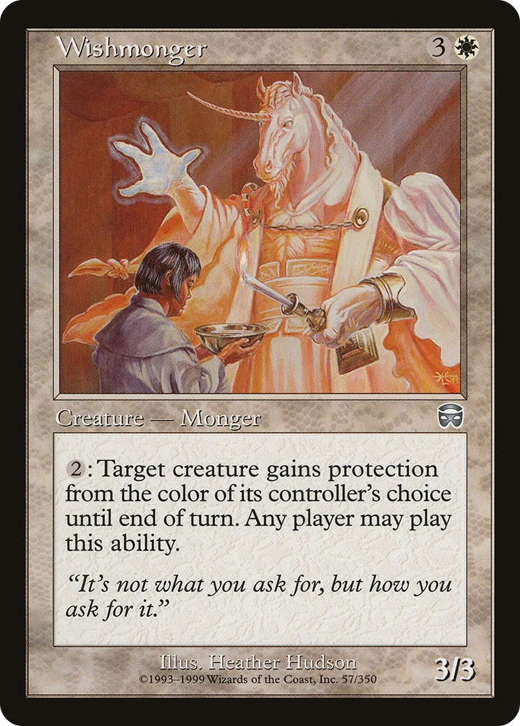 Négociant en souhaits — Mercadian Masques — Magic: The Gathering