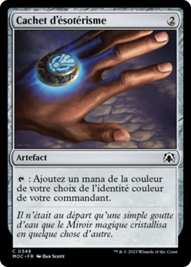 Cachet d'ésotérisme — March of the Machine Commander — Magic: The Gathering