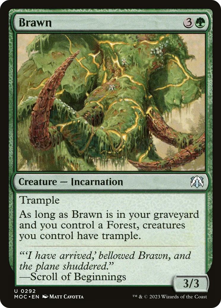 La Force — March of the Machine Commander — Magic: The Gathering