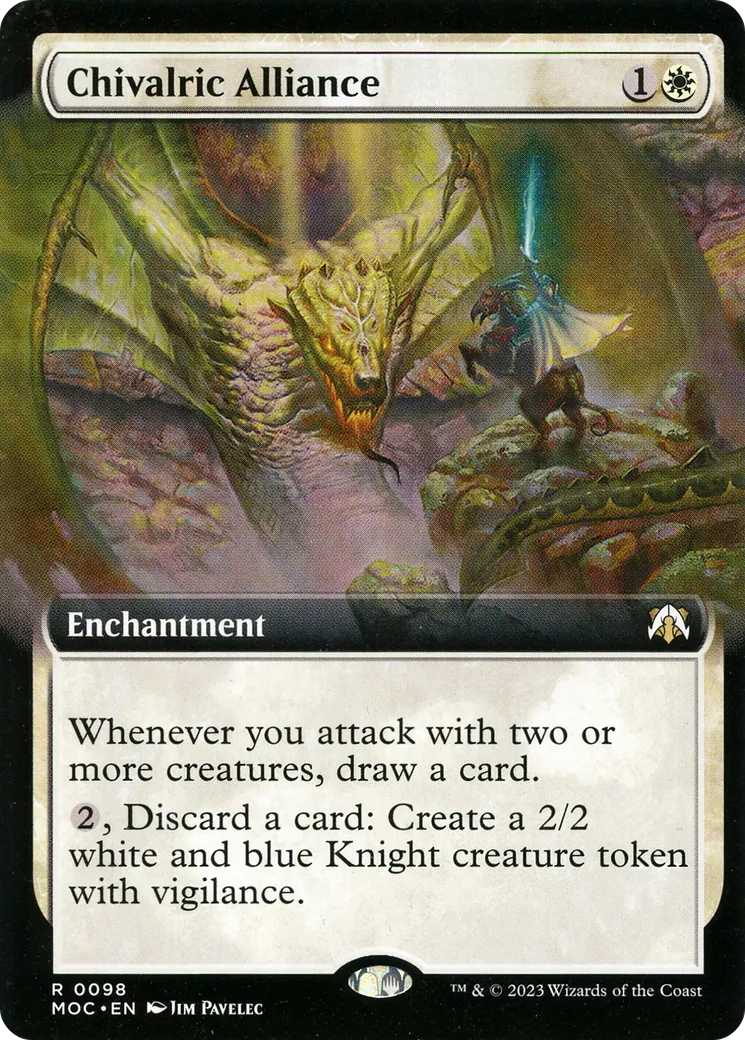 Chivalric Alliance — March of the Machine Commander — Magic: The Gathering