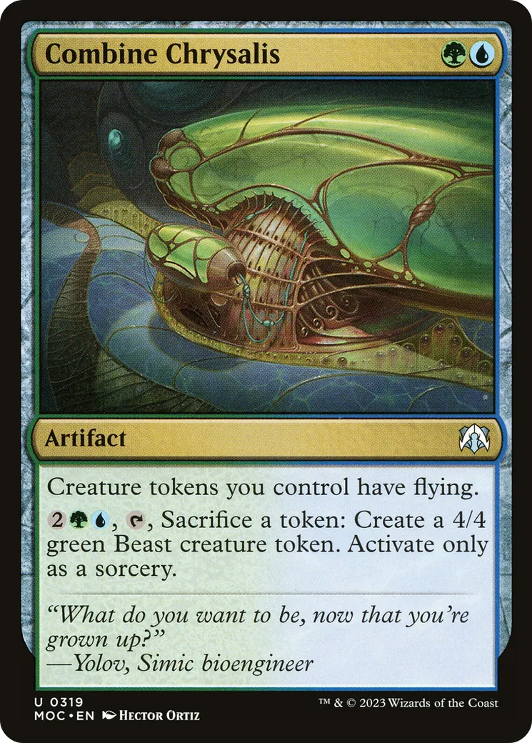Combine Chrysalis — March of the Machine Commander — Magic: The Gathering