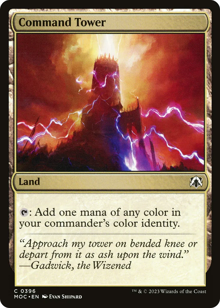 Command Tower — March of the Machine Commander — Magic: The Gathering