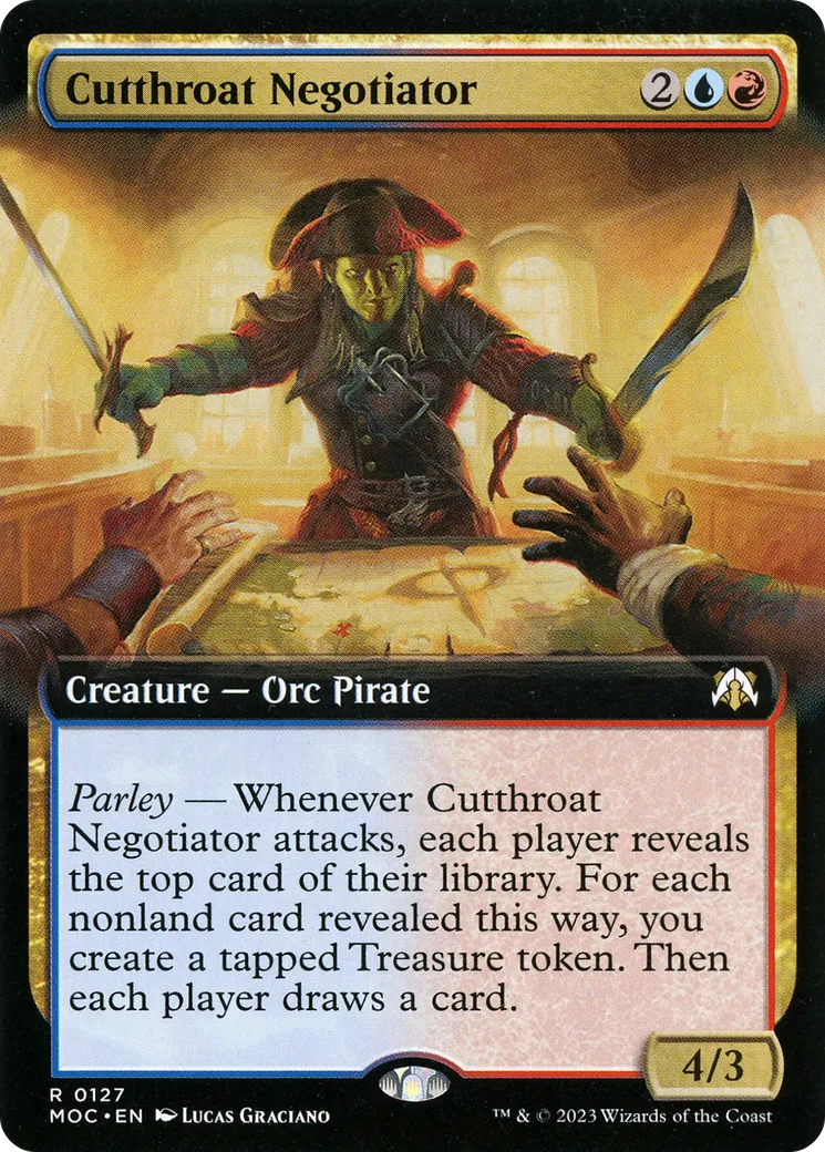 Surineuse négociatrice — March of the Machine Commander — Magic: The Gathering