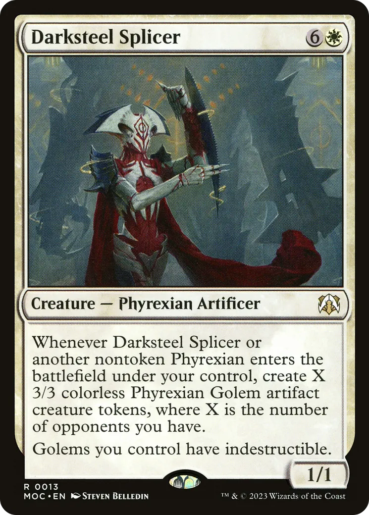 Épisseur de sombracier — March of the Machine Commander — Magic: The Gathering
