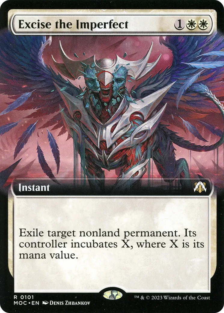 Excise the Imperfect — March of the Machine Commander — Magic: The Gathering