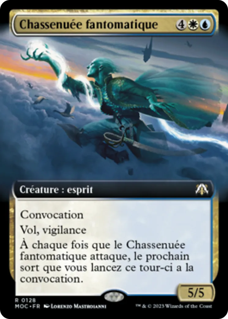 Chassenuée fantomatique — March of the Machine Commander — Magic: The Gathering