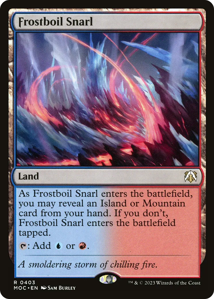 Lacis pyrogel — March of the Machine Commander — Magic: The Gathering