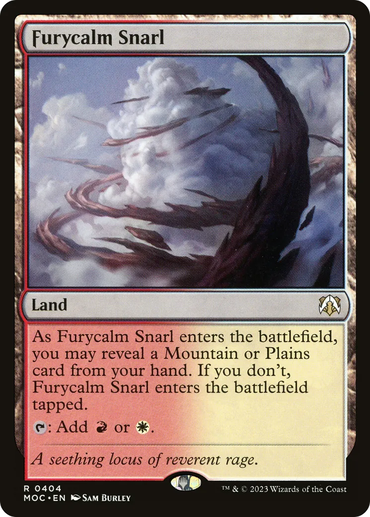 Lacis calmerage — March of the Machine Commander — Magic: The Gathering