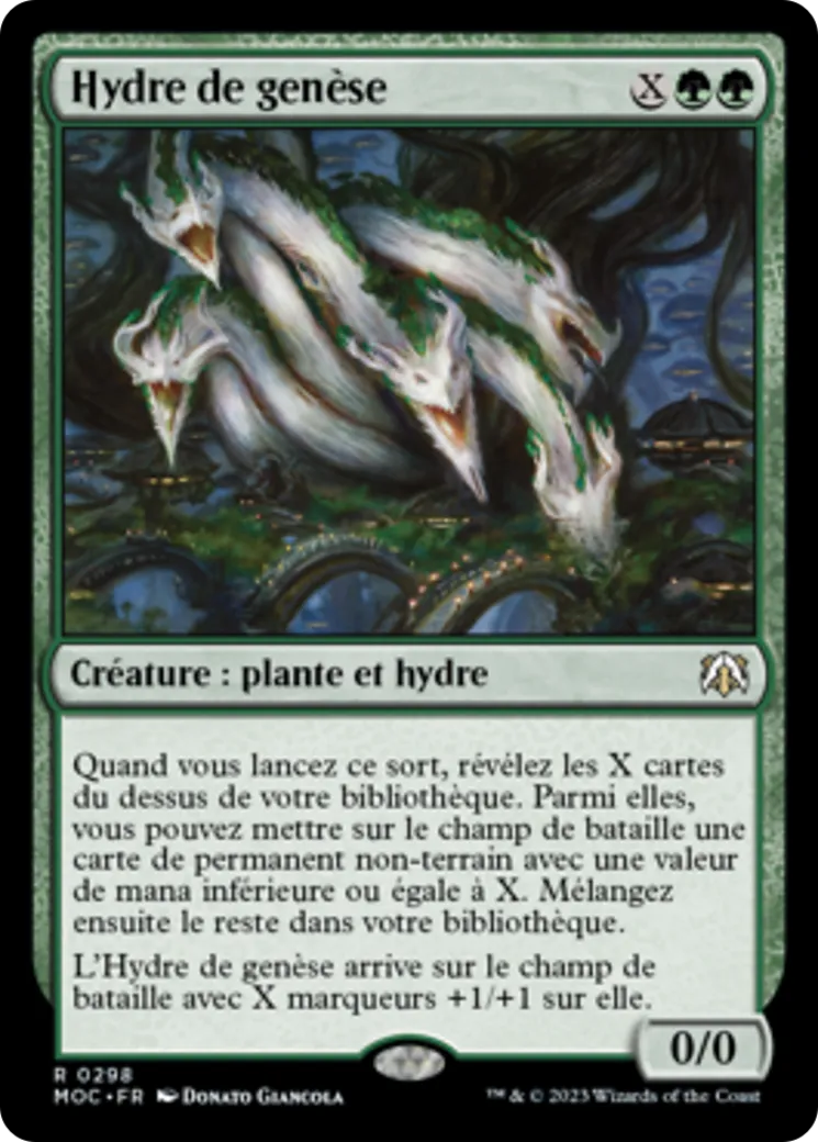 Hydre de genèse — March of the Machine Commander — Magic: The Gathering