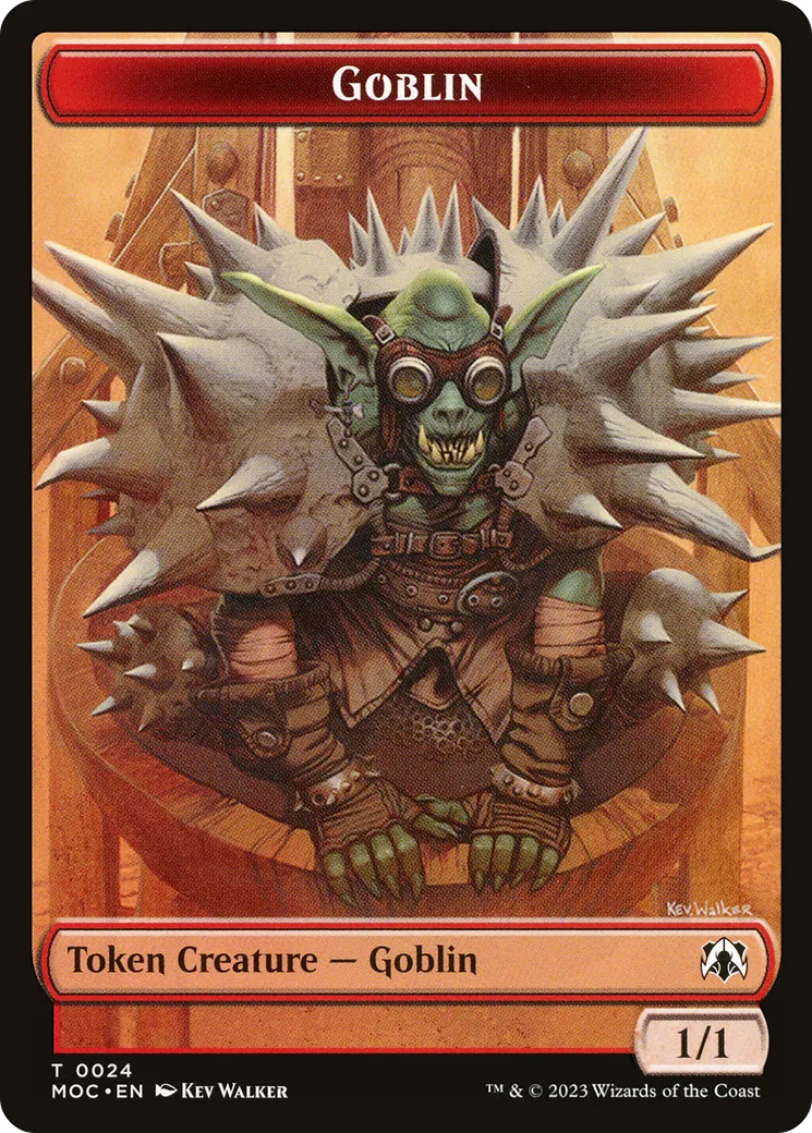 Goblin — March of the Machine Commander — Magic: The Gathering